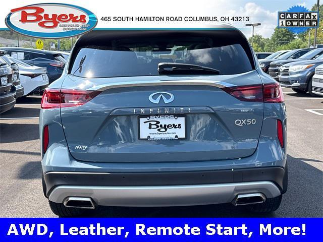 Photo of 2024 Slate Gray INFINITI QX50