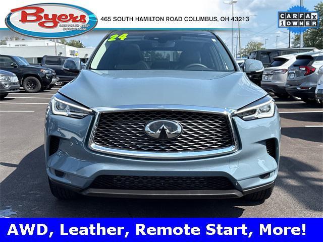 Photo of 2024 Slate Gray INFINITI QX50
