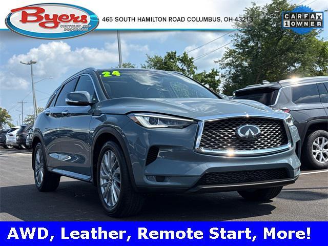 Photo of 2024 Slate Gray INFINITI QX50