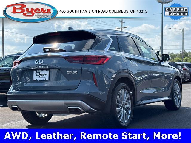 Photo of 2024 Slate Gray INFINITI QX50
