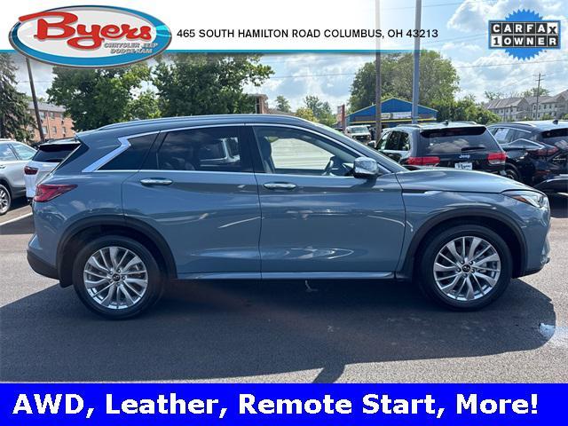 Photo of 2024 Slate Gray INFINITI QX50