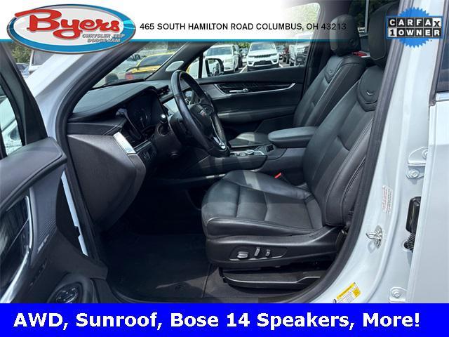 Photo of 2023 Crystal White Tricoat Cadillac XT6
