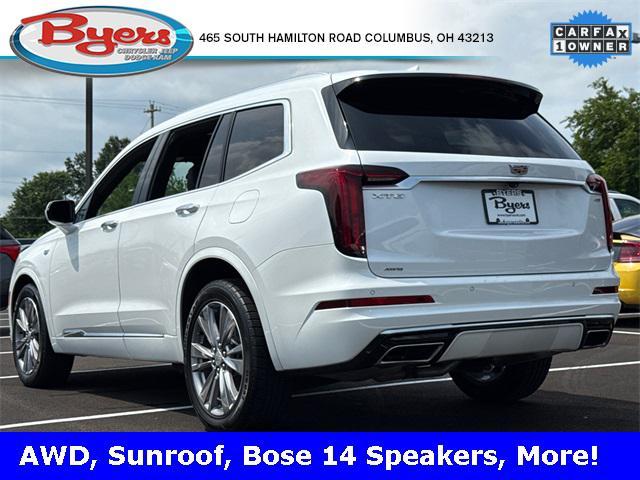 Photo of 2023 Crystal White Tricoat Cadillac XT6