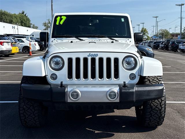 Photo of 2017 Bright White Clearcoat Jeep Wrangler Unlimited