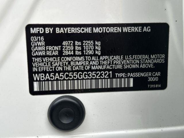 Photo of 2016 White BMW 528
