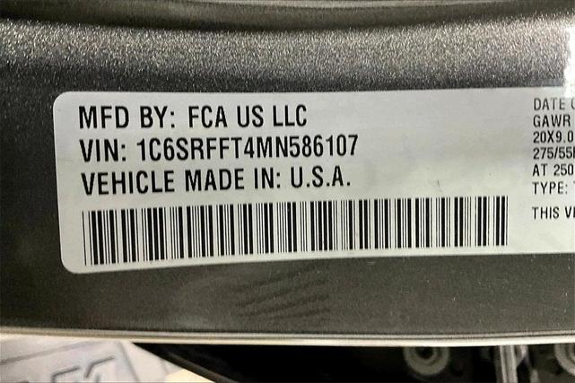 Photo of 2021 Granite Crystal Clearcoat Metallic RAM 1500