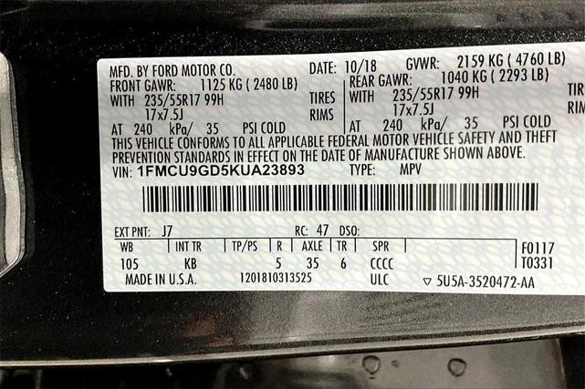 Photo of 2019 Magnetic Ford Escape