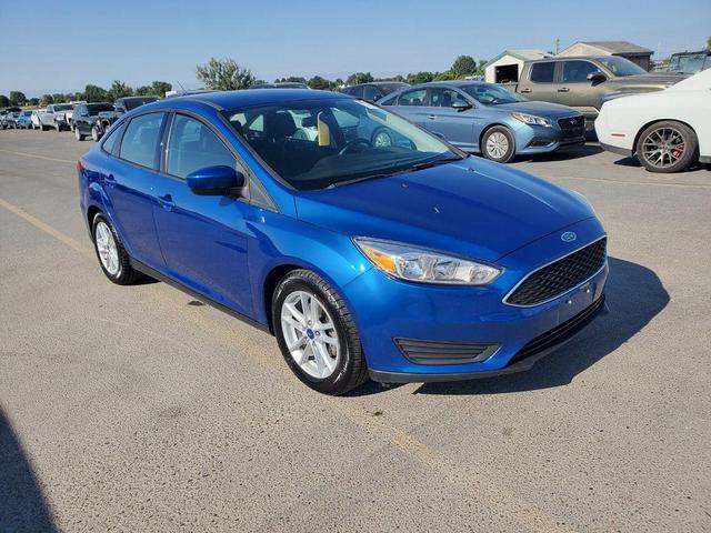 Photo of 2018 Lightning Blue Metallic Ford Focus