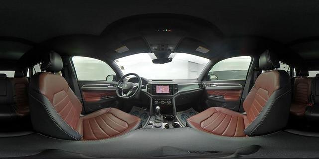 Photo of 2021 Dark Burgundy Volkswagen Atlas Cross Sport