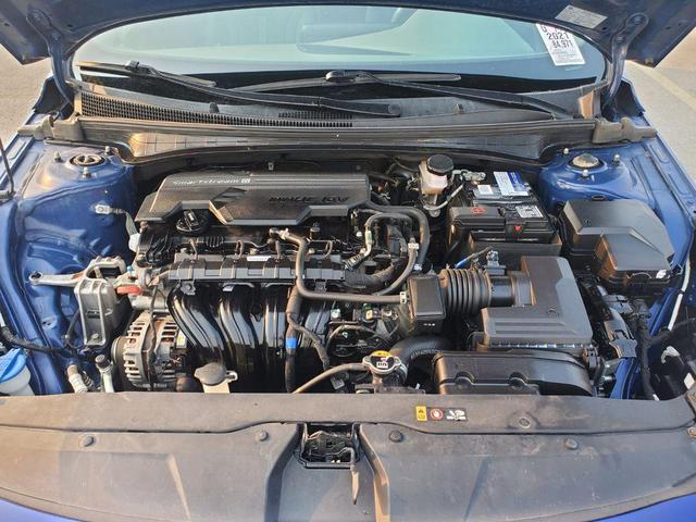 Photo of 2021 Intense Blue Hyundai ELANTRA