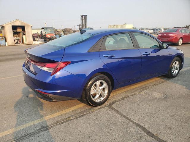 Photo of 2021 Intense Blue Hyundai ELANTRA