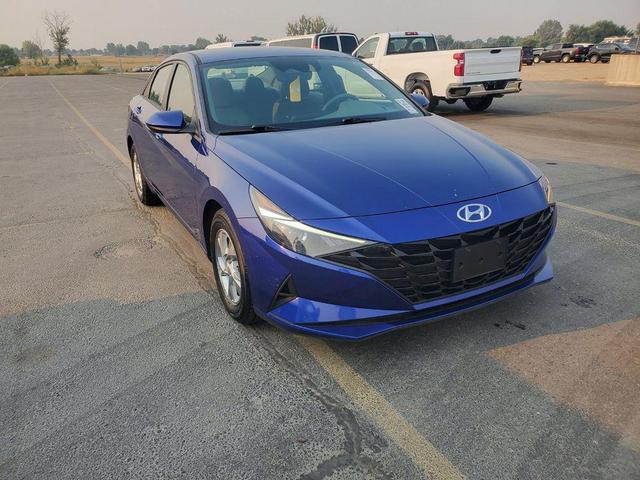 Photo of 2021 Intense Blue Hyundai ELANTRA