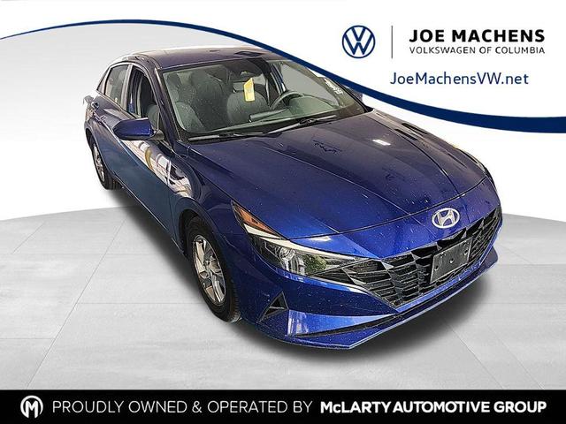 Photo of 2021 Intense Blue Hyundai ELANTRA