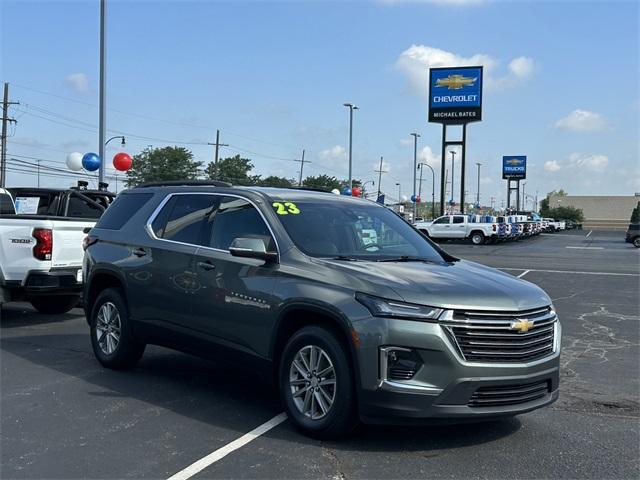 Photo of 2023 Silver Sage Metallic Chevrolet Traverse