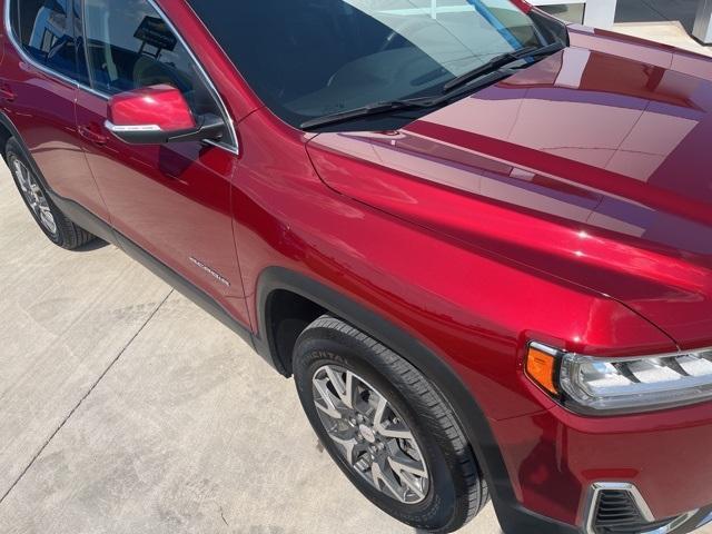 Photo of 2023 Volcanic Red GMC Acadia