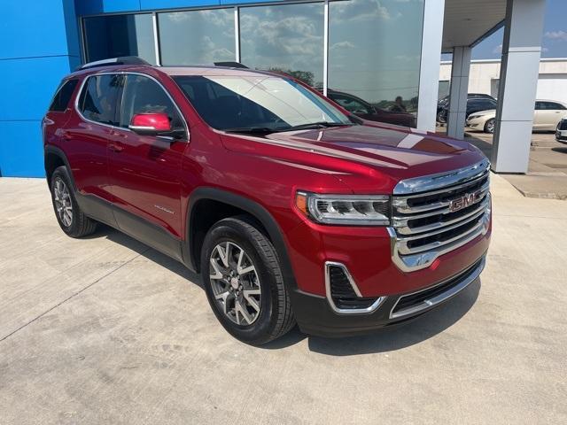 Photo of 2023 Volcanic Red GMC Acadia