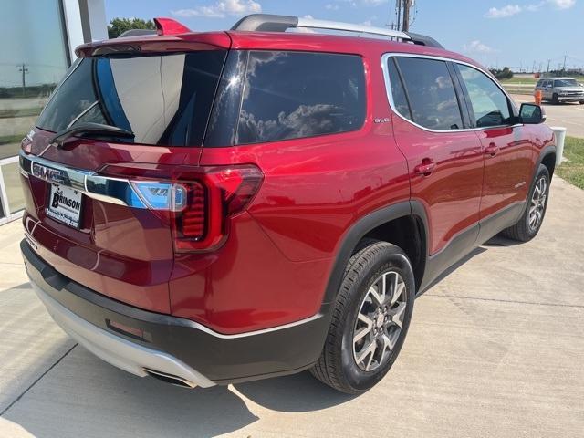 Photo of 2023 Volcanic Red GMC Acadia