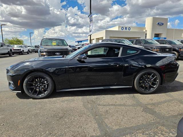 Photo of 2025 Shadow Black Ford Mustang