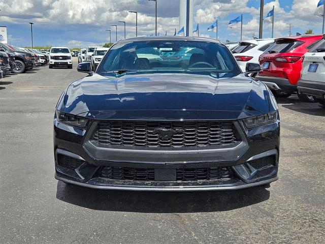 Photo of 2025 Shadow Black Ford Mustang