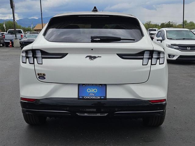 Photo of 2025 Star White Metallic Tri-Coat Ford Mustang Mach-E
