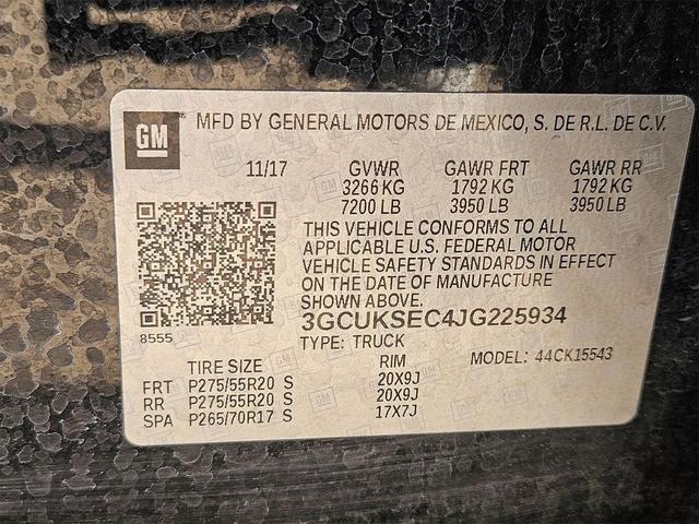 Photo of 2018 Black Chevrolet Silverado 1500