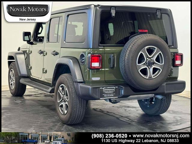 Photo of 2022 Sarge Green Clearcoat Jeep Wrangler Unlimited