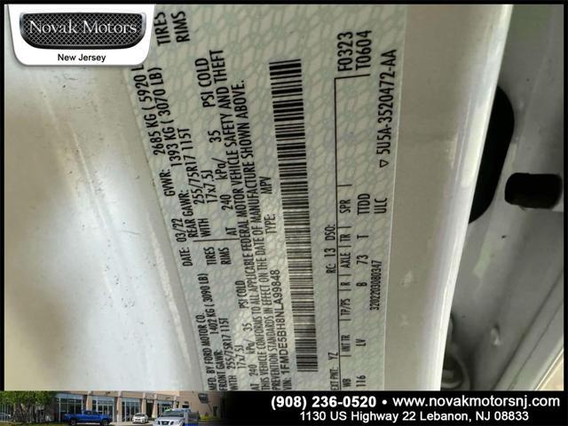 Photo of 2022 Oxford White Ford Bronco