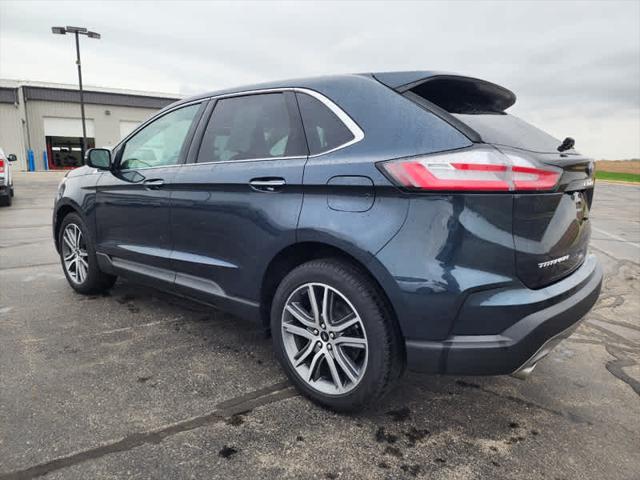 Photo of 2024 Stone Blue Metallic Ford Edge