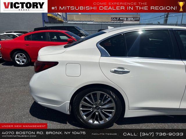 Photo of 2023 Majestic White INFINITI Q50