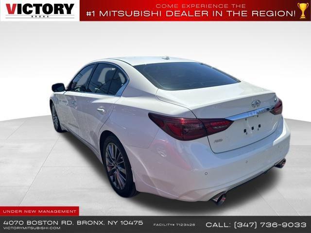 Photo of 2023 Majestic White INFINITI Q50
