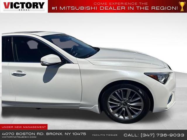 Photo of 2023 Majestic White INFINITI Q50