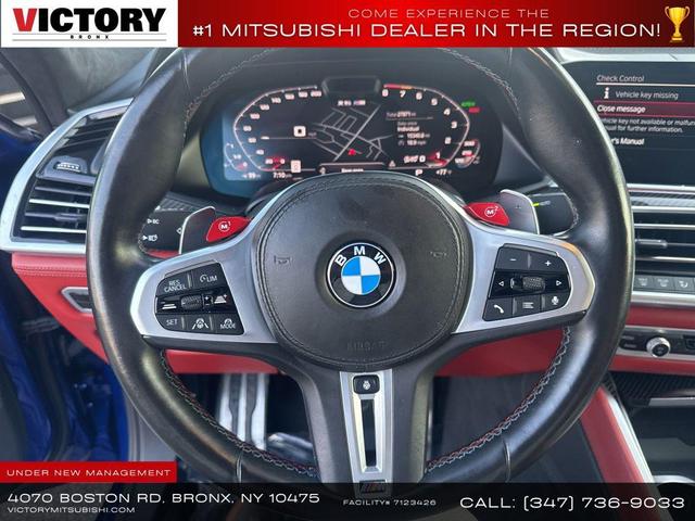 Photo of 2022 Marina Bay Blue Metallic BMW X6 M