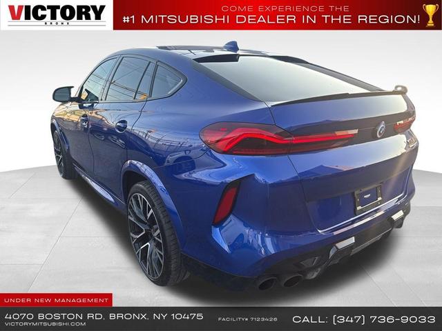 Photo of 2022 Marina Bay Blue Metallic BMW X6 M