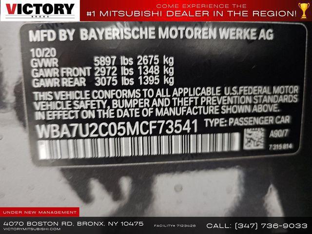 Photo of 2021 Dark Graphite Metallic BMW 750