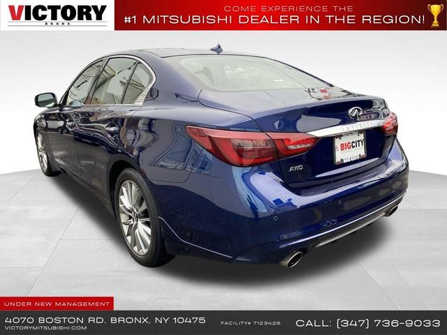 Photo of 2022 Grand Blue INFINITI Q50
