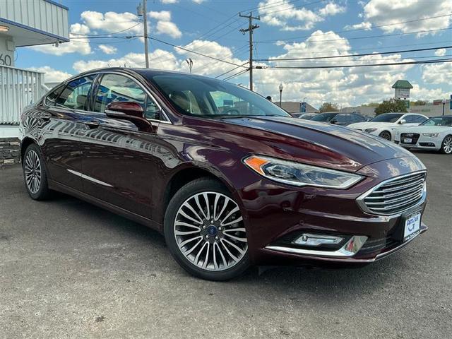 Photo of 2017 Burgundy Velvet Metallic Tinted Clearcoat Ford Fusion
