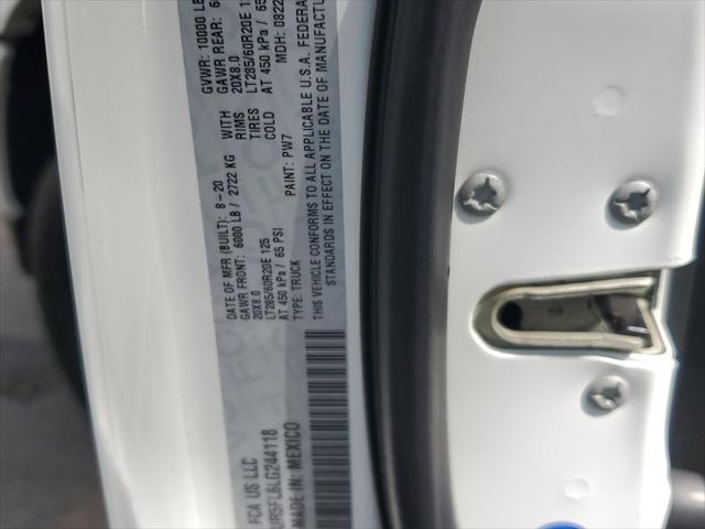 Photo of 2020 Bright White Clearcoat RAM 2500