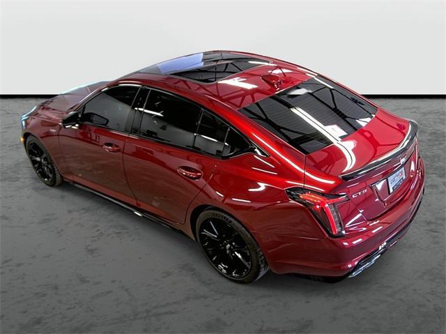 Photo of 2024 Radiant Red Tintcoat Cadillac CT5-V