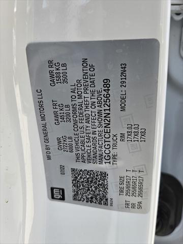 Photo of 2022 Summit White Chevrolet Colorado