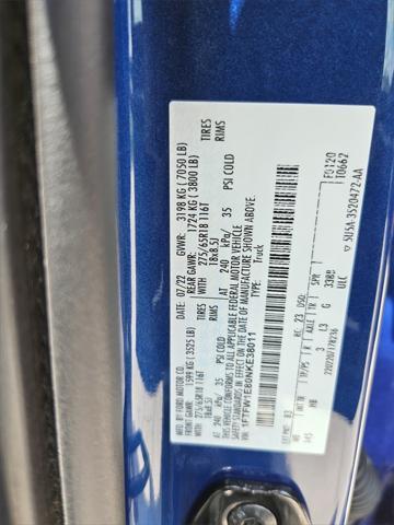 Photo of 2022 ATLAS BLUE METALLIC Ford F-150
