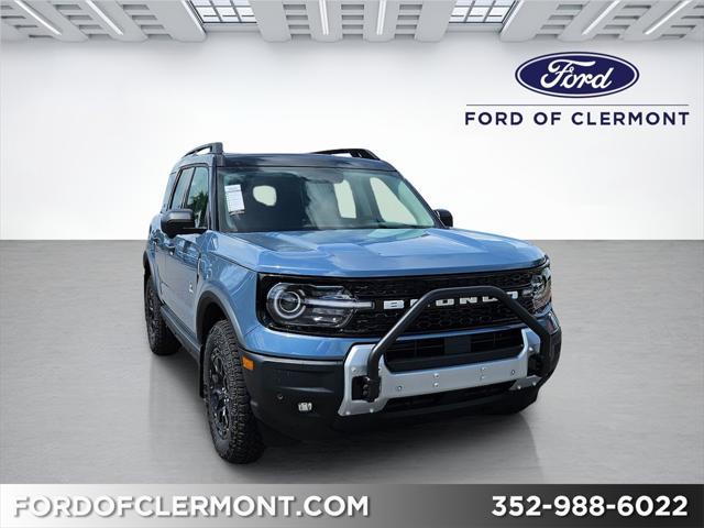 Photo of 2025 Azure Gray Metallic Tri-Coat Ford Bronco Sport
