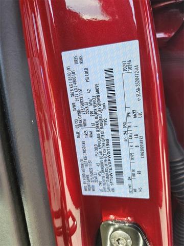 Photo of 2023 RAPID RED MET TINTED CC Ford F-150 Lightning