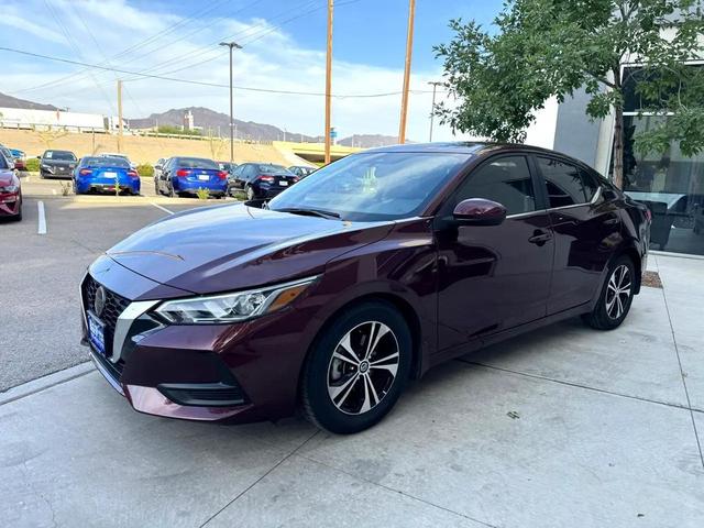 Photo of 2023 Maroon Nissan Sentra