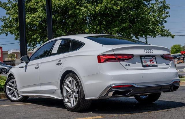 Photo of 2024 Glacier White Metallic Audi A5 Sportback