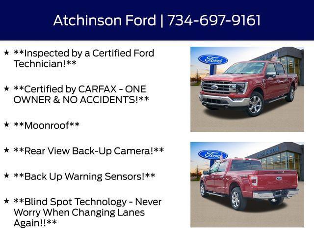 Photo of 2021 Rapid Red Metallic Tinted Clearcoat Ford F-150