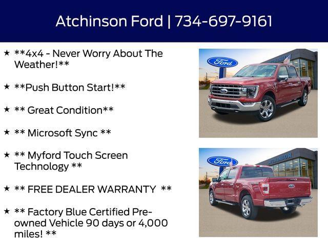 Photo of 2021 Rapid Red Metallic Tinted Clearcoat Ford F-150