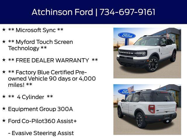 Photo of 2021 Oxford White Ford Bronco Sport