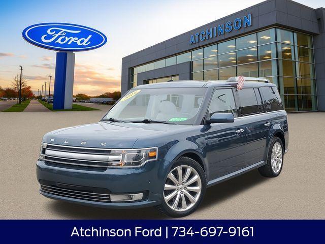 Photo of 2016 Blue Metallic Ford Flex