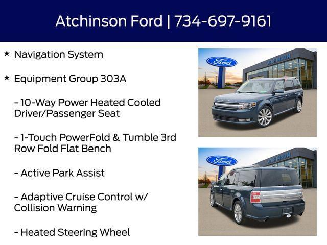 Photo of 2016 Blue Metallic Ford Flex