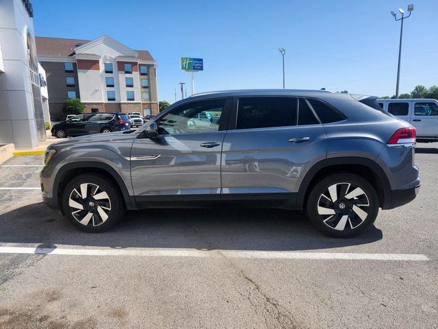 Photo of 2024 Aurora Red Metallic Volkswagen Atlas Cross Sport